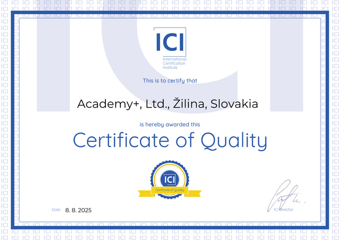 Certifikované vzdelávanie